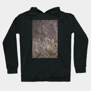 Water droplets on glass Hoodie